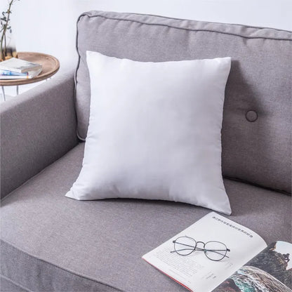 Almofada de encosto rebatível branca padrão, núcleo de almofada para sofá, assento de carro, decoração de interiores para casa, almofadas 30x30/40x40/45x45/60x80cm