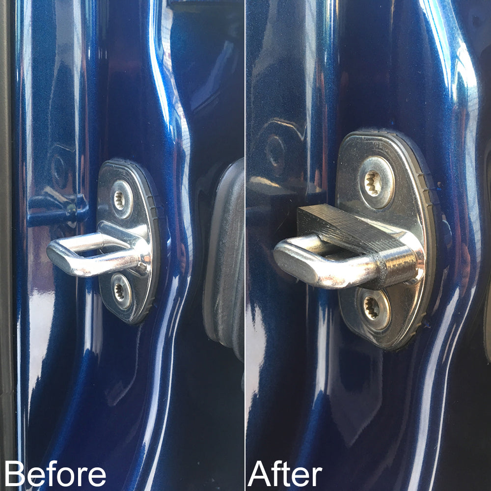 4 peças de borracha para amortecedor de choque para VW Audi Skoda Seat, amortecedor de trava de porta de carro, almofada de vedação, amortecedor silencioso, acessórios de substituição