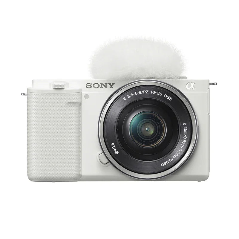 SONY Alpha ZV-E10 ZVE10 APS-C E-Mount Vlog Câmera Mirrorless Digital Com Lente 16-50mm Câmera Compacta 4K Fotografia Profissional