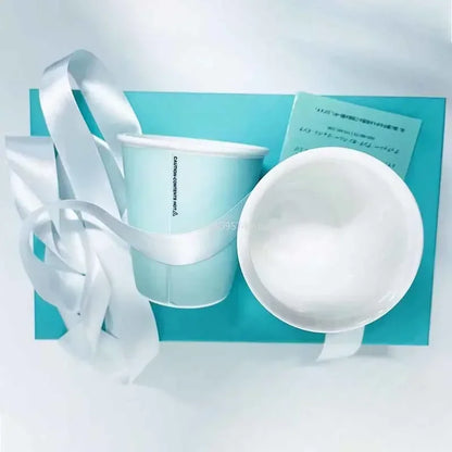 2 peças de caneca de cerâmica para casal, xícara de água de porcelana óssea, caneca de cerâmica, presente de casamento, presente de dia dos namorados, presente de Natal, caneca de café